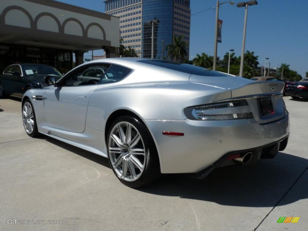 Lightning Silver 2009 Aston Martin DBS Coupe Exterior Photo #46861905