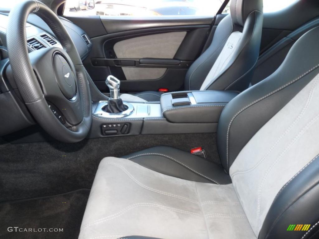 Obsidian Black Interior 2009 Aston Martin DBS Coupe Photo #46862019