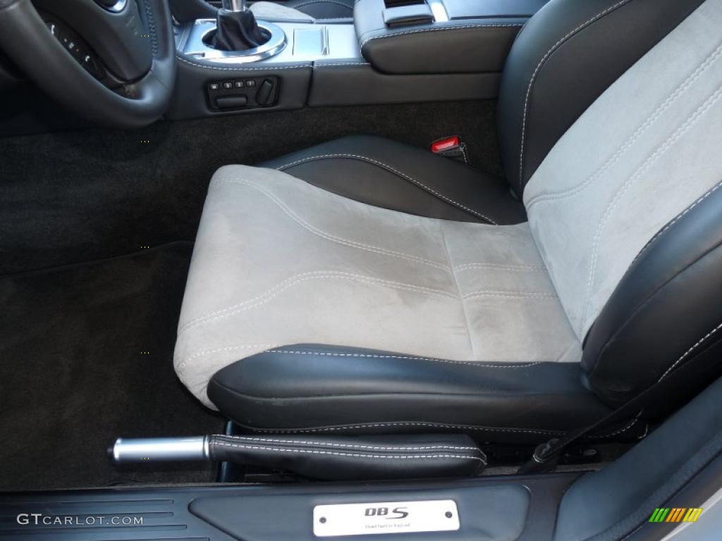 Obsidian Black Interior 2009 Aston Martin DBS Coupe Photo #46862025