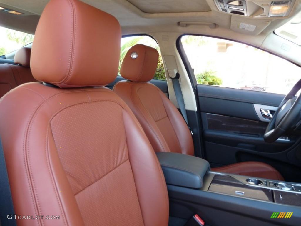 Spice Interior 2010 Jaguar XF XF Supercharged Sedan Photo #46862394