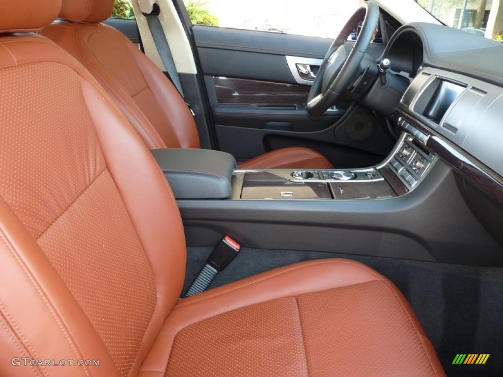 Spice Interior 2010 Jaguar XF XF Supercharged Sedan Photo #46862406