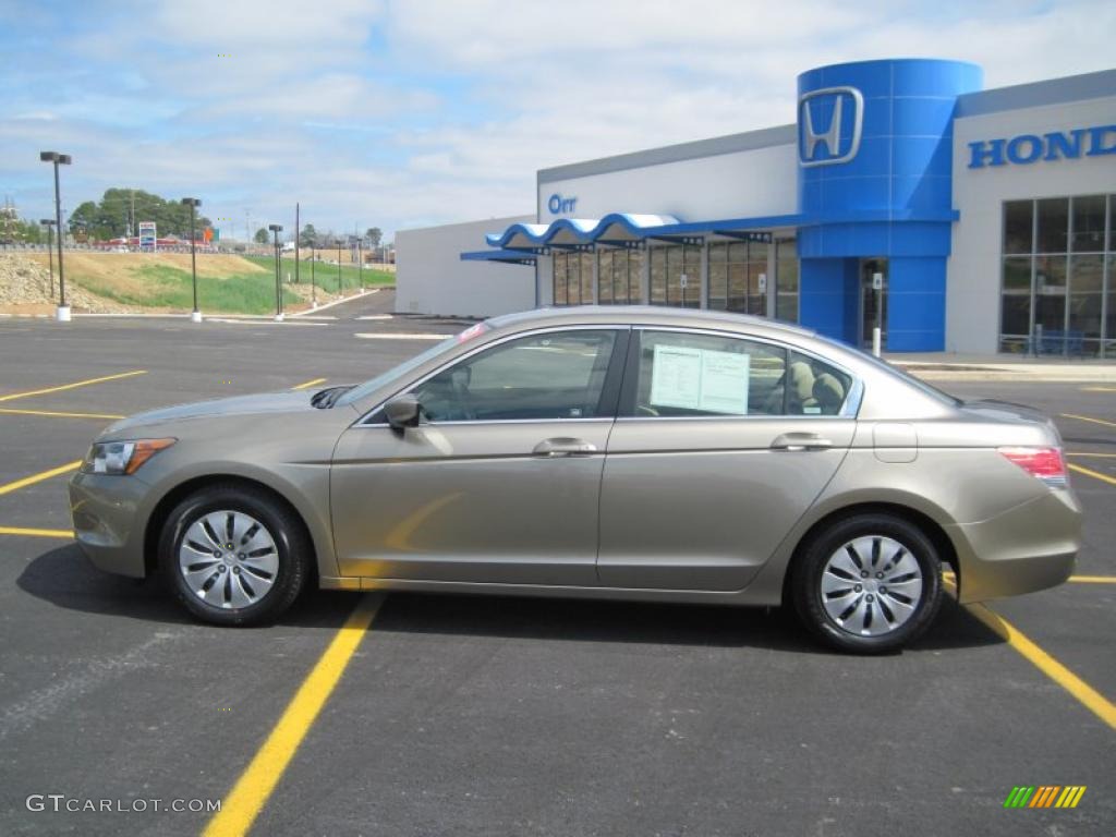 2008 Accord LX Sedan - Bold Beige Metallic / Ivory photo #2