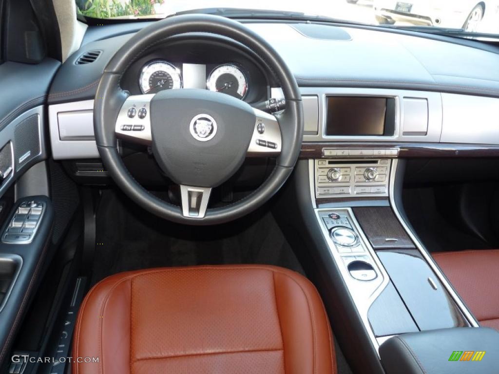 2010 Jaguar XF XF Supercharged Sedan Spice Dashboard Photo #46862451