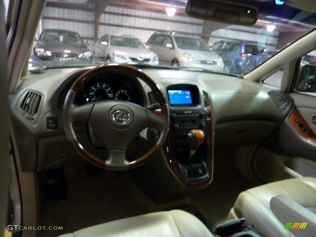 2003 RX 300 AWD - Burnished Gold Metallic / Ivory photo #14