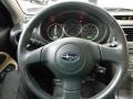 Anthracite Black 2007 Subaru Impreza WRX Wagon Steering Wheel