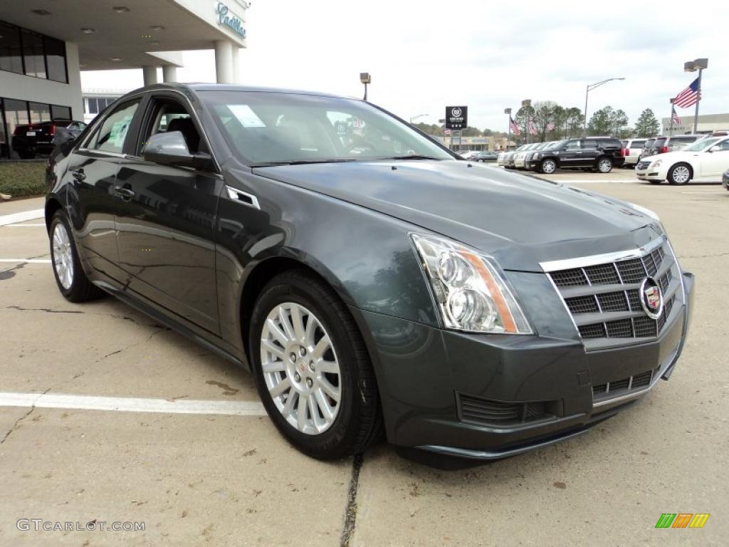 2011 CTS 3.0 Sedan - Thunder Gray ChromaFlair / Ebony photo #2