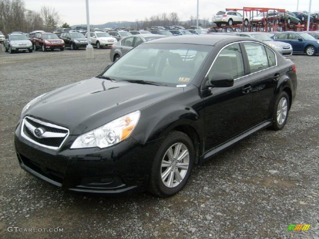 Crystal Black Silica 2011 Subaru Legacy 2.5i Premium Exterior Photo #46863075