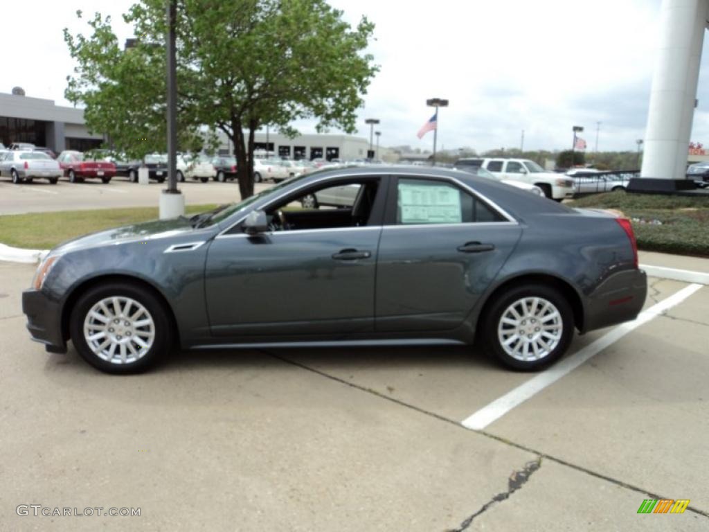 2011 CTS 3.0 Sedan - Thunder Gray ChromaFlair / Ebony photo #3