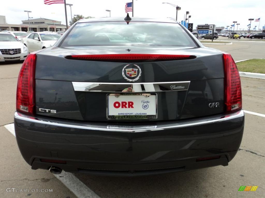 2011 CTS 3.0 Sedan - Thunder Gray ChromaFlair / Ebony photo #6