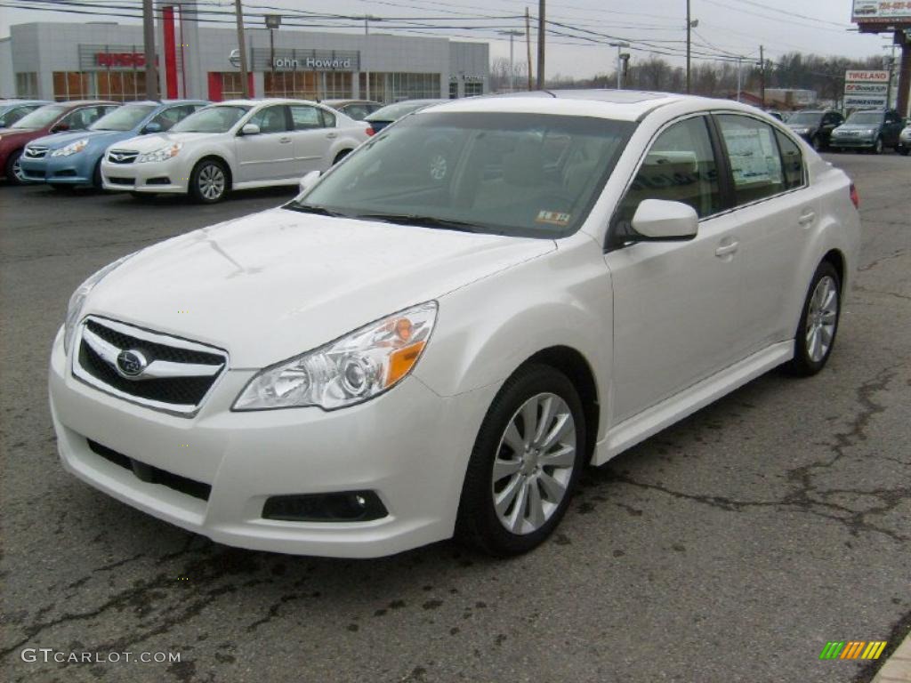 Satin White Pearl 2011 Subaru Legacy 2.5i Limited Exterior Photo #46863279