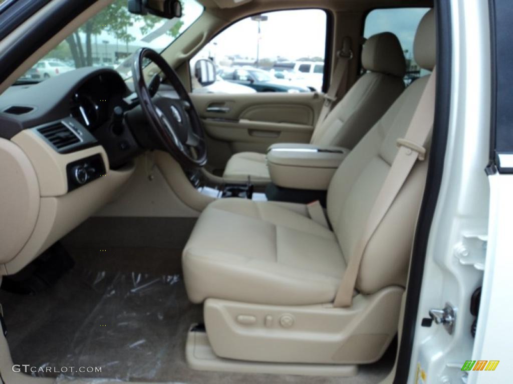 Cashmere/Cocoa Interior 2011 Cadillac Escalade EXT Premium AWD Photo #46863378