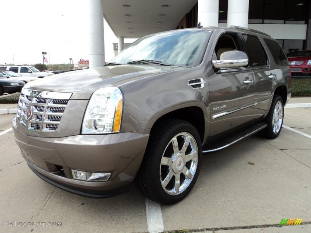 2011 Escalade Luxury - Mocha Steel Metallic / Cashmere/Cocoa photo #1