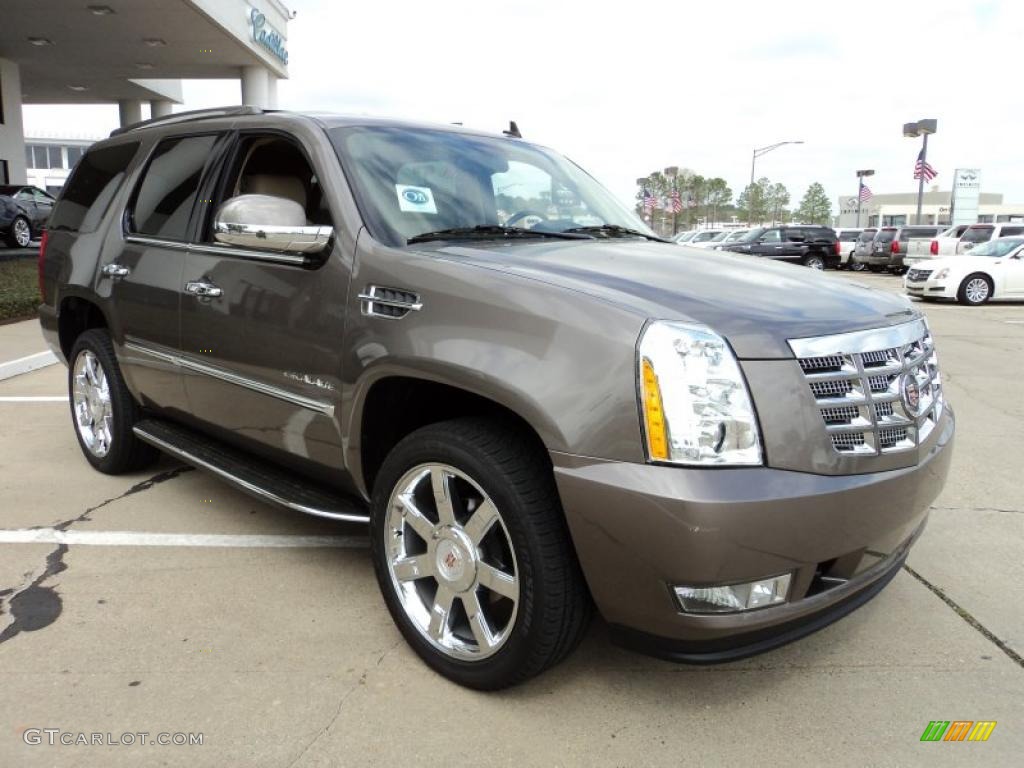 2011 Escalade Luxury - Mocha Steel Metallic / Cashmere/Cocoa photo #2