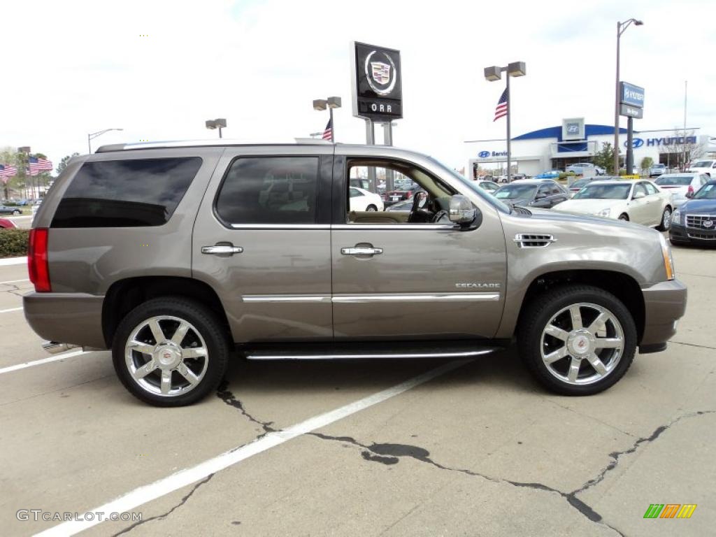 2011 Escalade Luxury - Mocha Steel Metallic / Cashmere/Cocoa photo #4