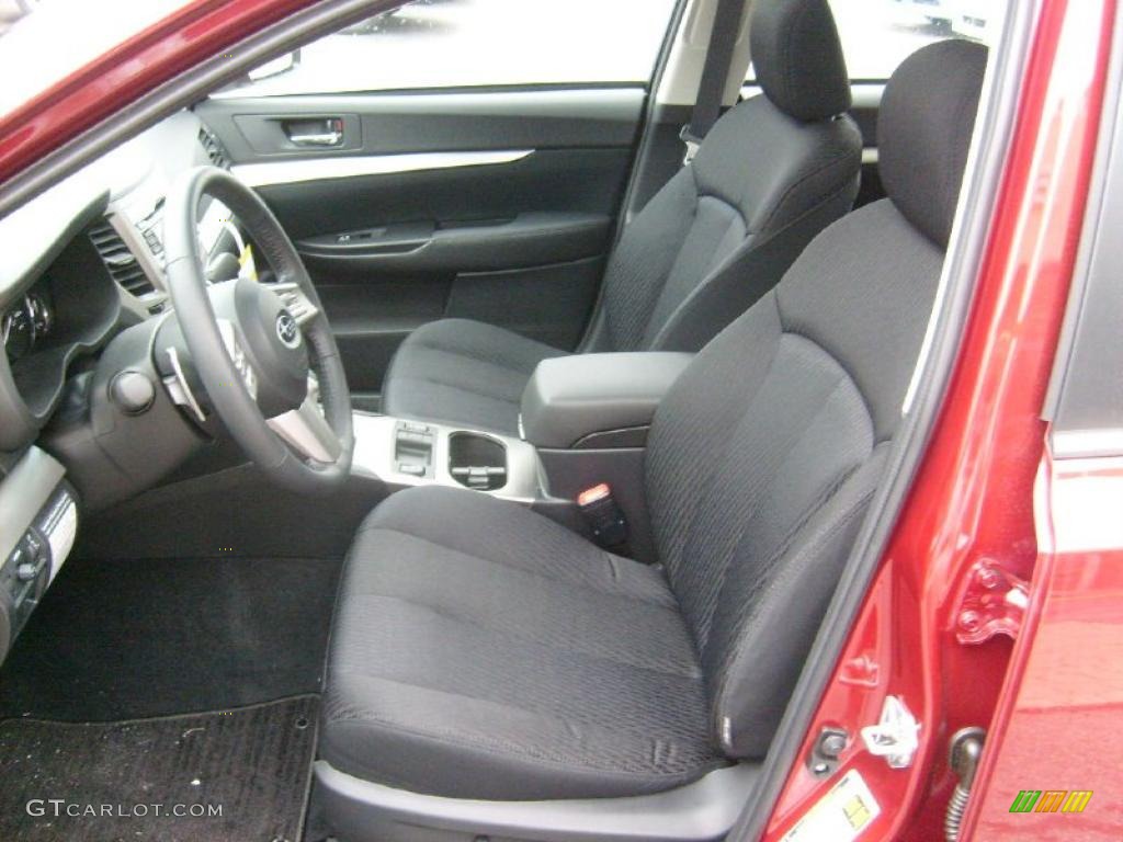 Off-Black Interior 2011 Subaru Legacy 2.5i Premium Photo #46863630
