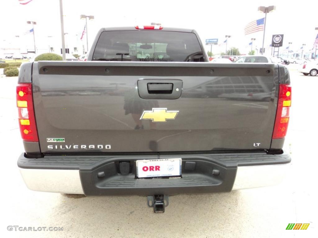 2010 Silverado 1500 LT Extended Cab 4x4 - Taupe Gray Metallic / Ebony photo #6