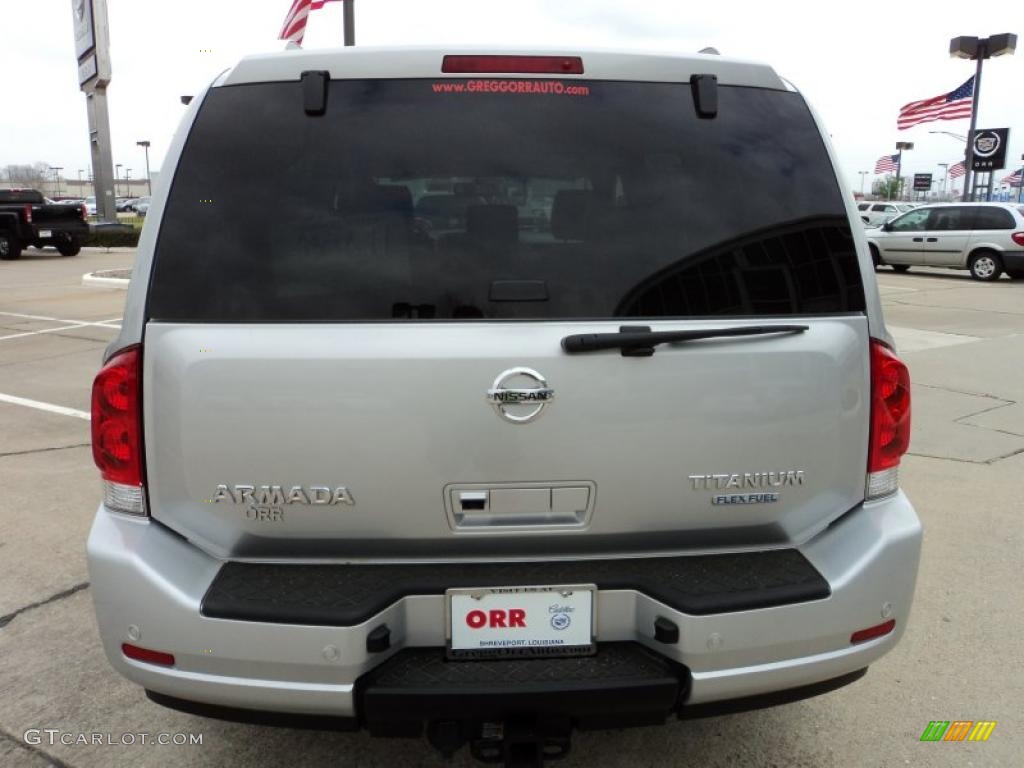 Silver Lightning Metallic 2010 Nissan Armada Titanium Exterior Photo #46864020