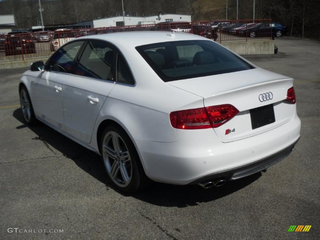 Ibis White 2011 Audi S4 3.0 quattro Sedan Exterior Photo #46864053