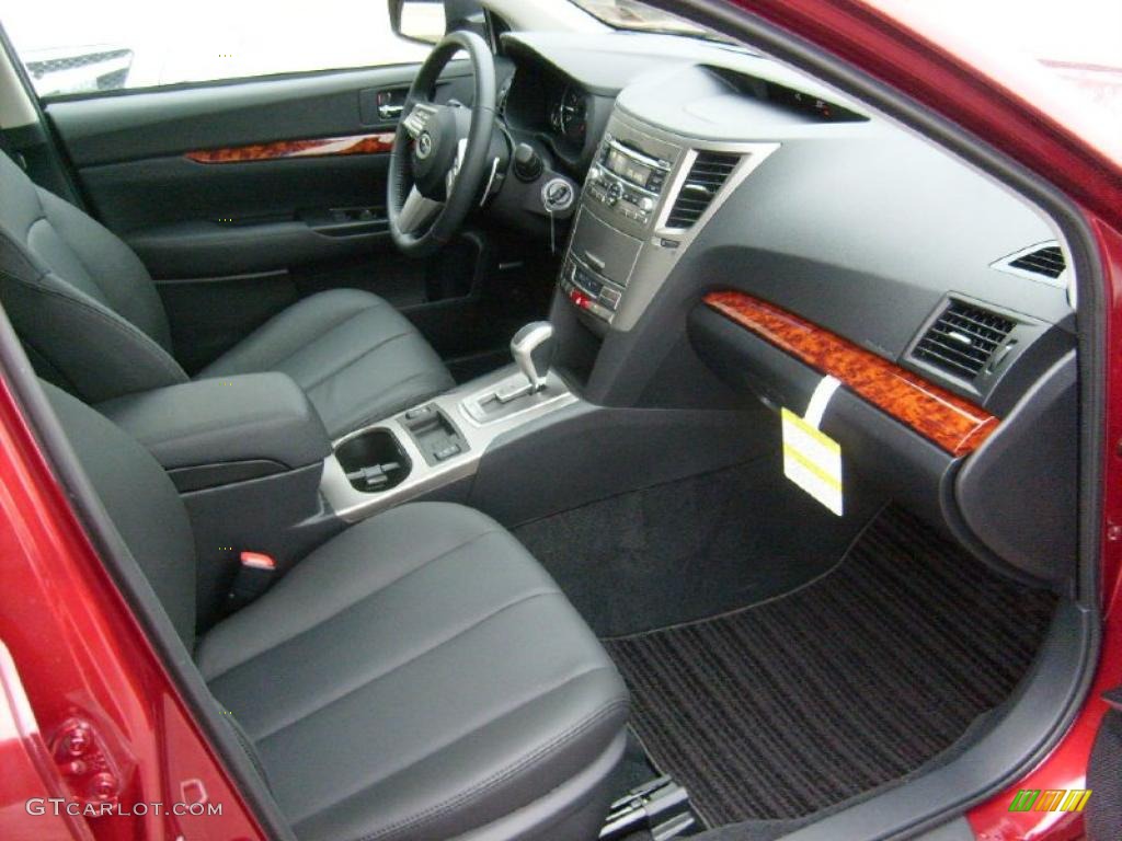 Off-Black Interior 2011 Subaru Legacy 2.5i Limited Photo #46864119