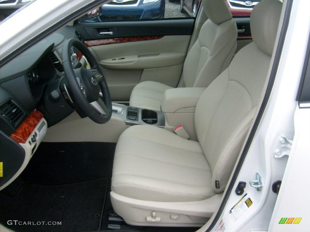 Warm Ivory Interior 2011 Subaru Legacy 3.6R Limited Photo #46864188