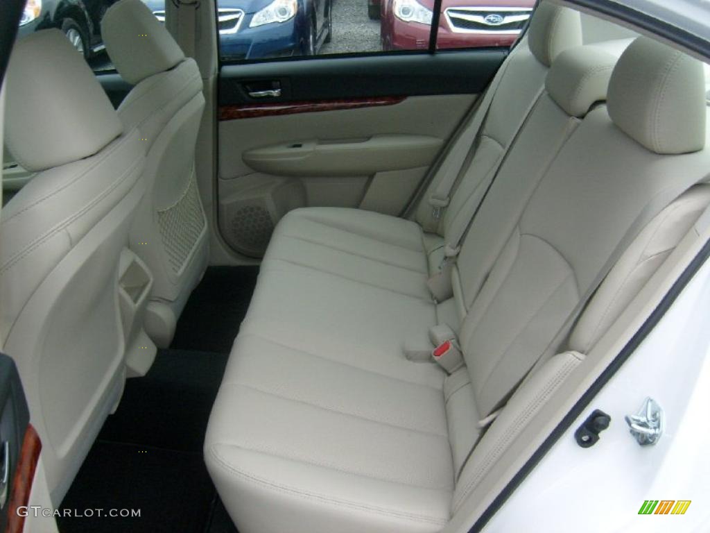Warm Ivory Interior 2011 Subaru Legacy 3.6R Limited Photo #46864197