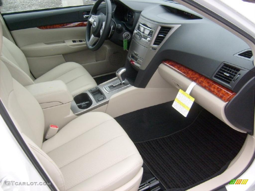 Warm Ivory Interior 2011 Subaru Legacy 3.6R Limited Photo #46864203