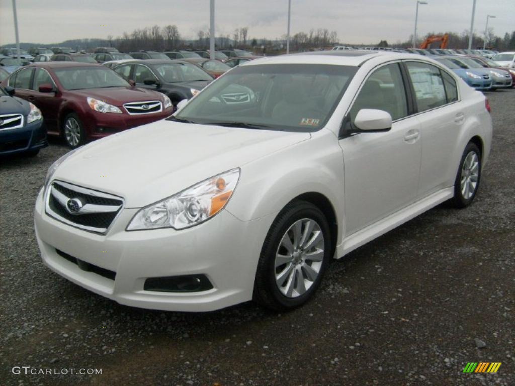 Satin White Pearl 2011 Subaru Legacy 3.6R Limited Exterior Photo #46864209