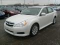 Satin White Pearl 2011 Subaru Legacy 3.6R Limited Exterior