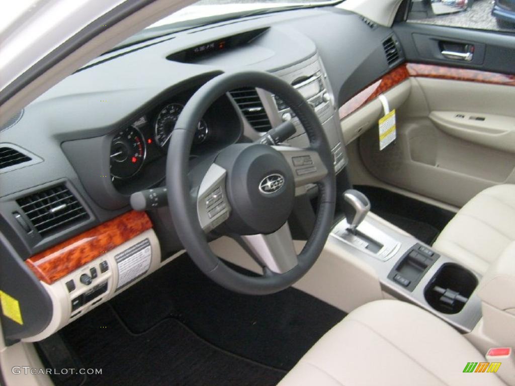 Warm Ivory Interior 2011 Subaru Legacy 3.6R Limited Photo #46864251