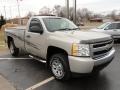 2008 Silver Birch Metallic Chevrolet Silverado 1500 LS Regular Cab  photo #3