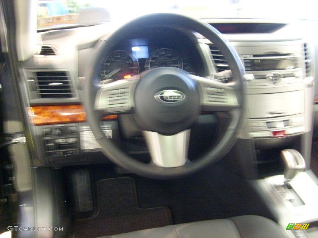 2011 Outback 3.6R Limited Wagon - Graphite Gray Metallic / Off Black photo #15
