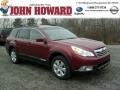 2011 Ruby Red Pearl Subaru Outback 2.5i Premium Wagon  photo #1