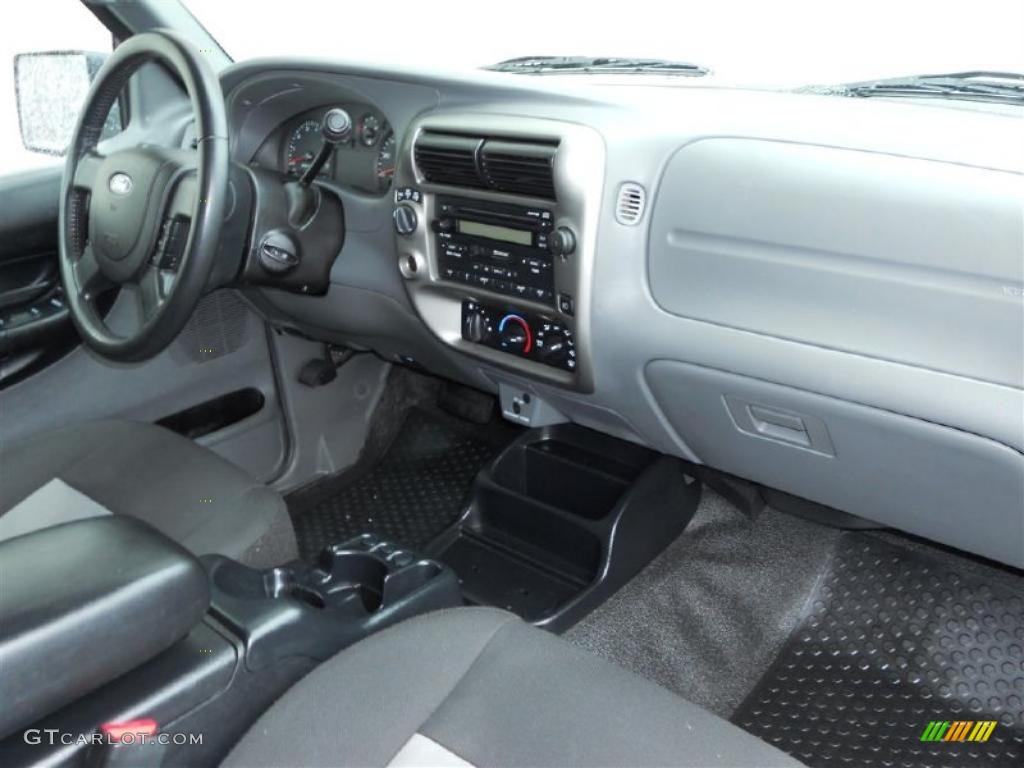 2006 Ford Ranger FX4 SuperCab 4x4 Medium Dark Flint Dashboard Photo #46865580
