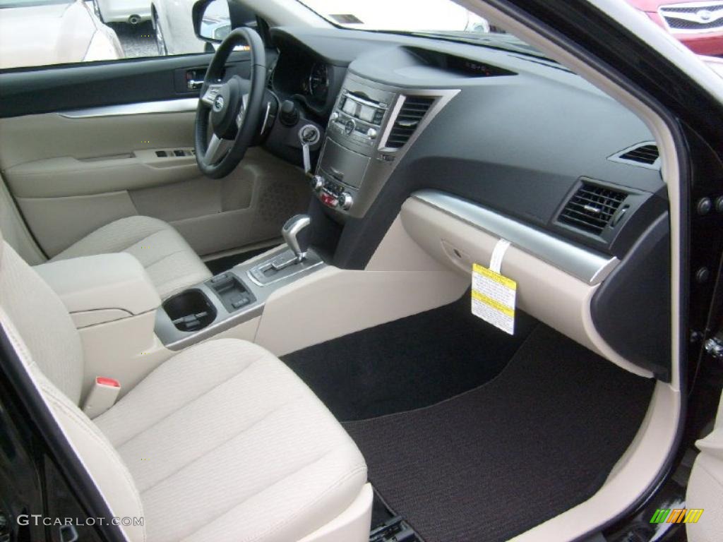 Warm Ivory Interior 2011 Subaru Outback 2.5i Premium Wagon Photo #46865721