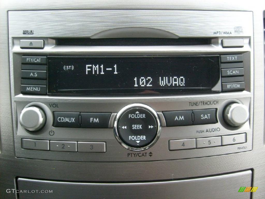 2011 Outback 2.5i Premium Wagon - Crystal Black Silica / Warm Ivory photo #19