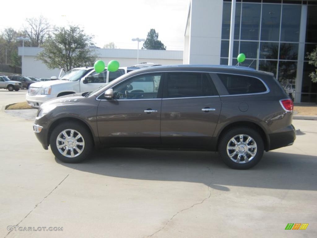 2011 Enclave CXL - Cocoa Metallic / Cashmere/Cocoa photo #2