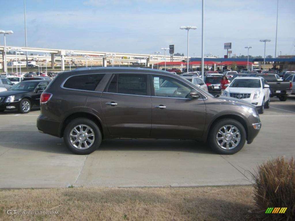 2011 Enclave CXL - Cocoa Metallic / Cashmere/Cocoa photo #6