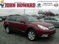 2011 Ruby Red Pearl Subaru Outback 2.5i Premium Wagon  photo #1