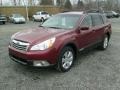 2011 Ruby Red Pearl Subaru Outback 2.5i Premium Wagon  photo #7