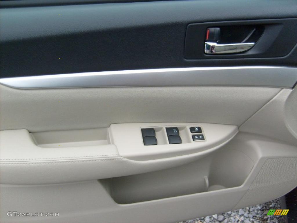 2011 Outback 2.5i Premium Wagon - Ruby Red Pearl / Warm Ivory photo #14
