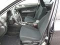  2011 Impreza 2.5i Sedan Carbon Black Interior