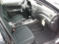 Carbon Black 2011 Subaru Impreza 2.5i Sedan Interior Color