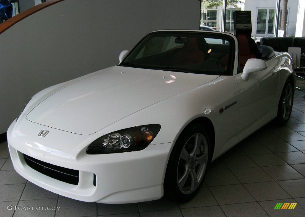 2008 S2000 Roadster - Grand Prix White / Red photo #4
