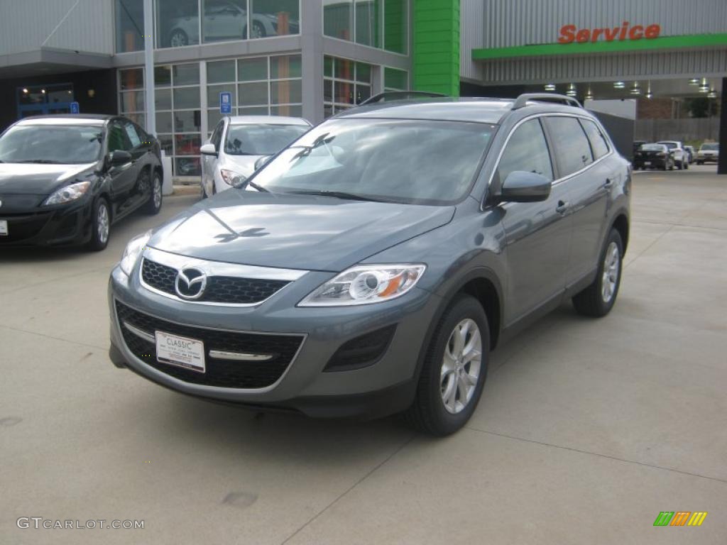 2011 CX-9 Sport - Dolphin Gray Mica / Sand photo #1