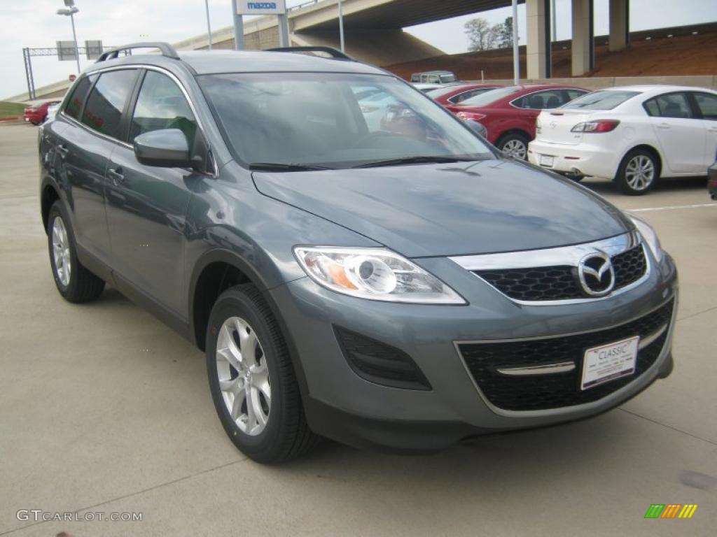2011 CX-9 Sport - Dolphin Gray Mica / Sand photo #7