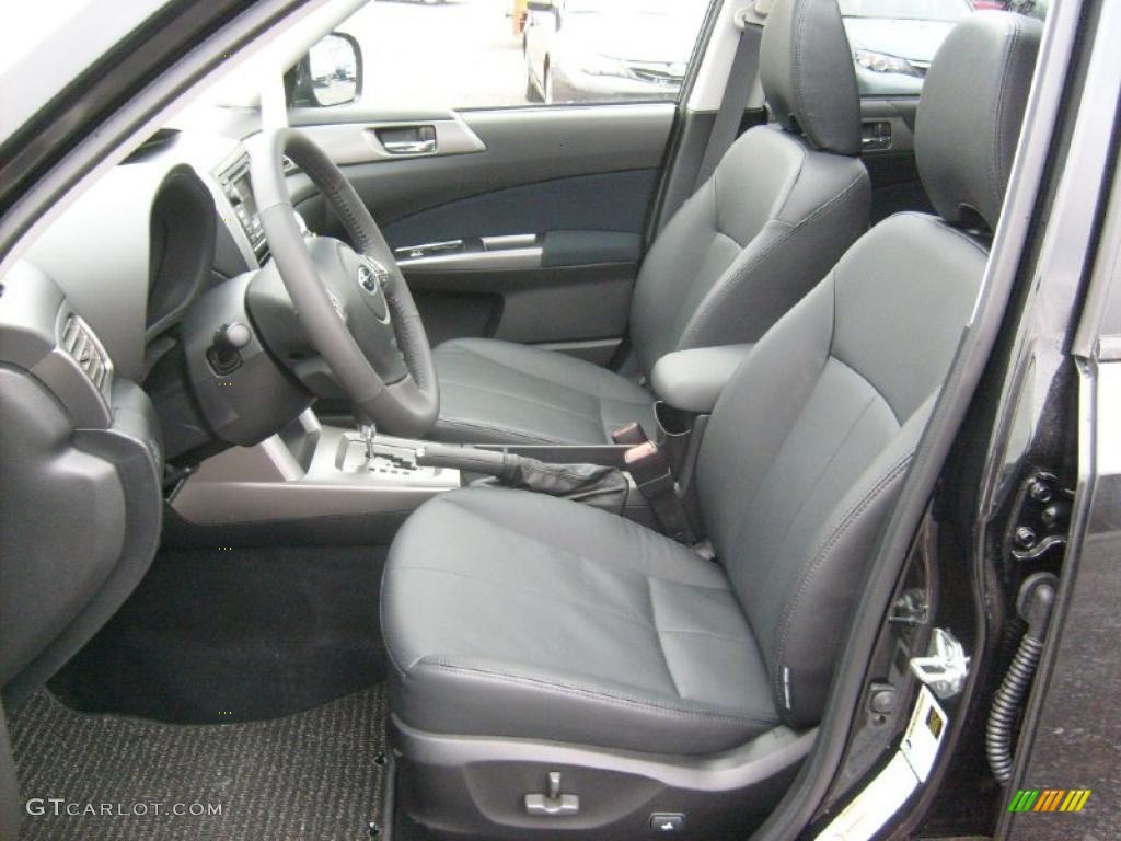 Black Interior 2011 Subaru Forester 2.5 X Limited Photo #46867182