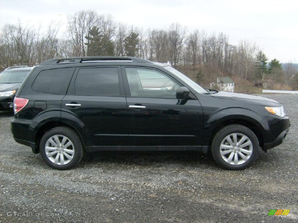 Obsidian Black Pearl 2011 Subaru Forester 2.5 X Limited Exterior Photo #46867233