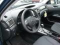  2011 Forester Black Interior 