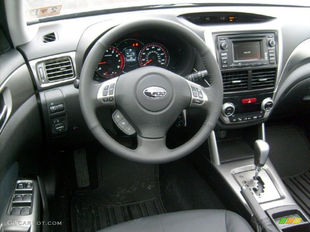 2011 Subaru Forester 2.5 X Touring Black Dashboard Photo #46867575