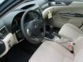 Ivory Prime Interior Photo for 2011 Subaru Impreza #46867629